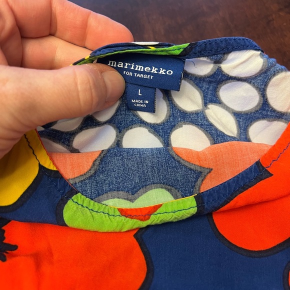 Marimekko Kukkatori print Floral Top - Picture 6 of 9
